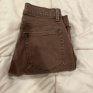 Gap High Rise Cheeky Straight Jeans